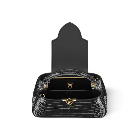 Túi Capucines BB Da cá sấu bóng in Đồ Nữ's Túi Túi Capucines collections by Louis Vuitton (Thu phóng sản phẩm)