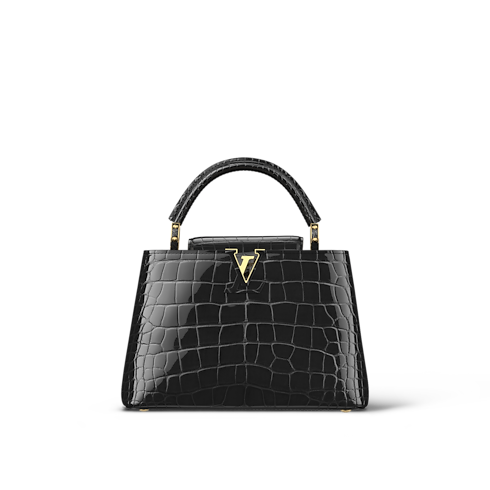 Túi Capucines BB Da cá sấu bóng in Đồ Nữ's Túi Túi Capucines collections by Louis Vuitton (Thu phóng sản phẩm)
