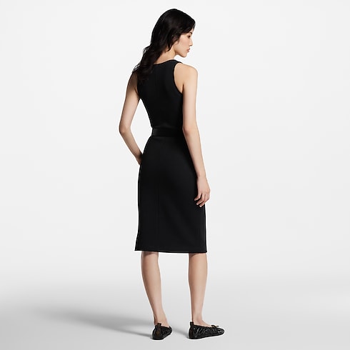 Đầm Với Thắt Lưng in Đồ Nữ's Trang phục Đầm collections by Louis Vuitton (Thu phóng sản phẩm)