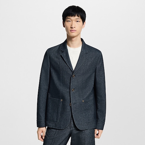 Áo Khoác in Đồ Nam's Trang phục Áo khoác Blazer và Áo Jacket collections by Louis Vuitton (Thu phóng sản phẩm)