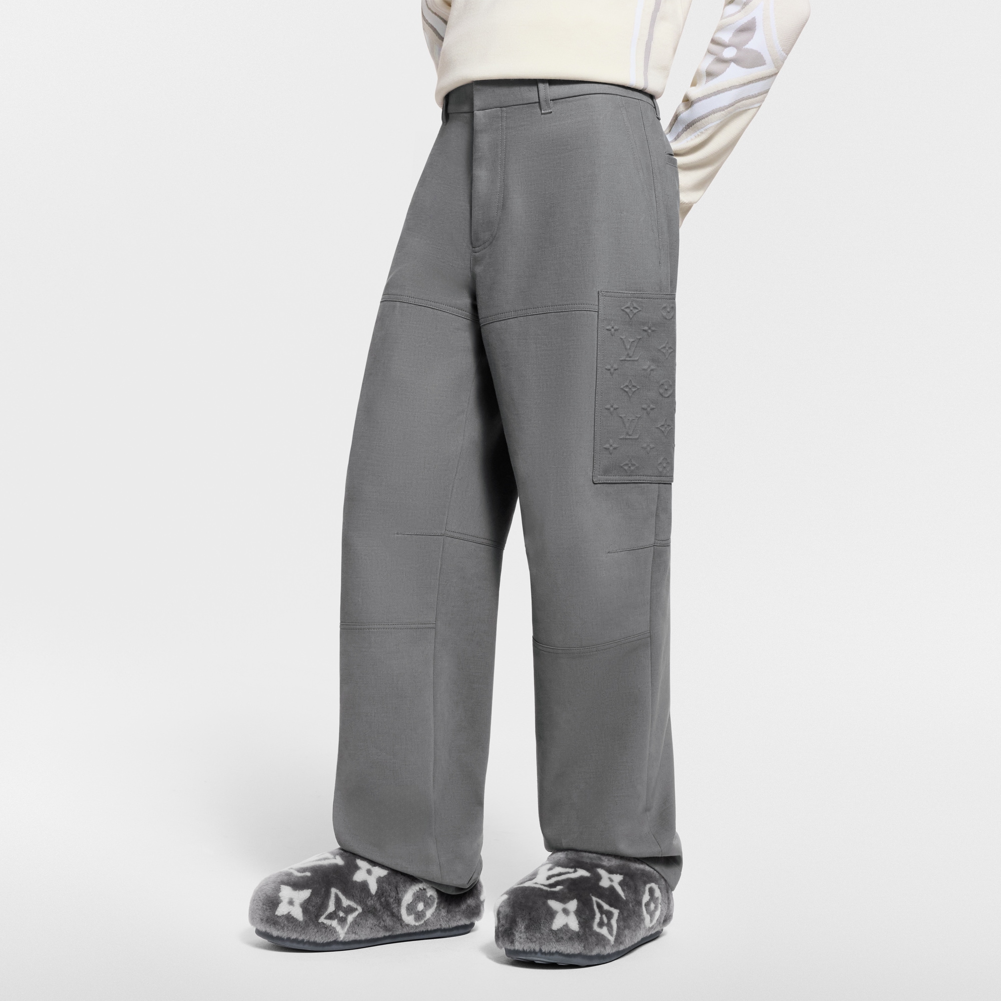Cashmere Mix Cargo Pants  in Đồ Nam