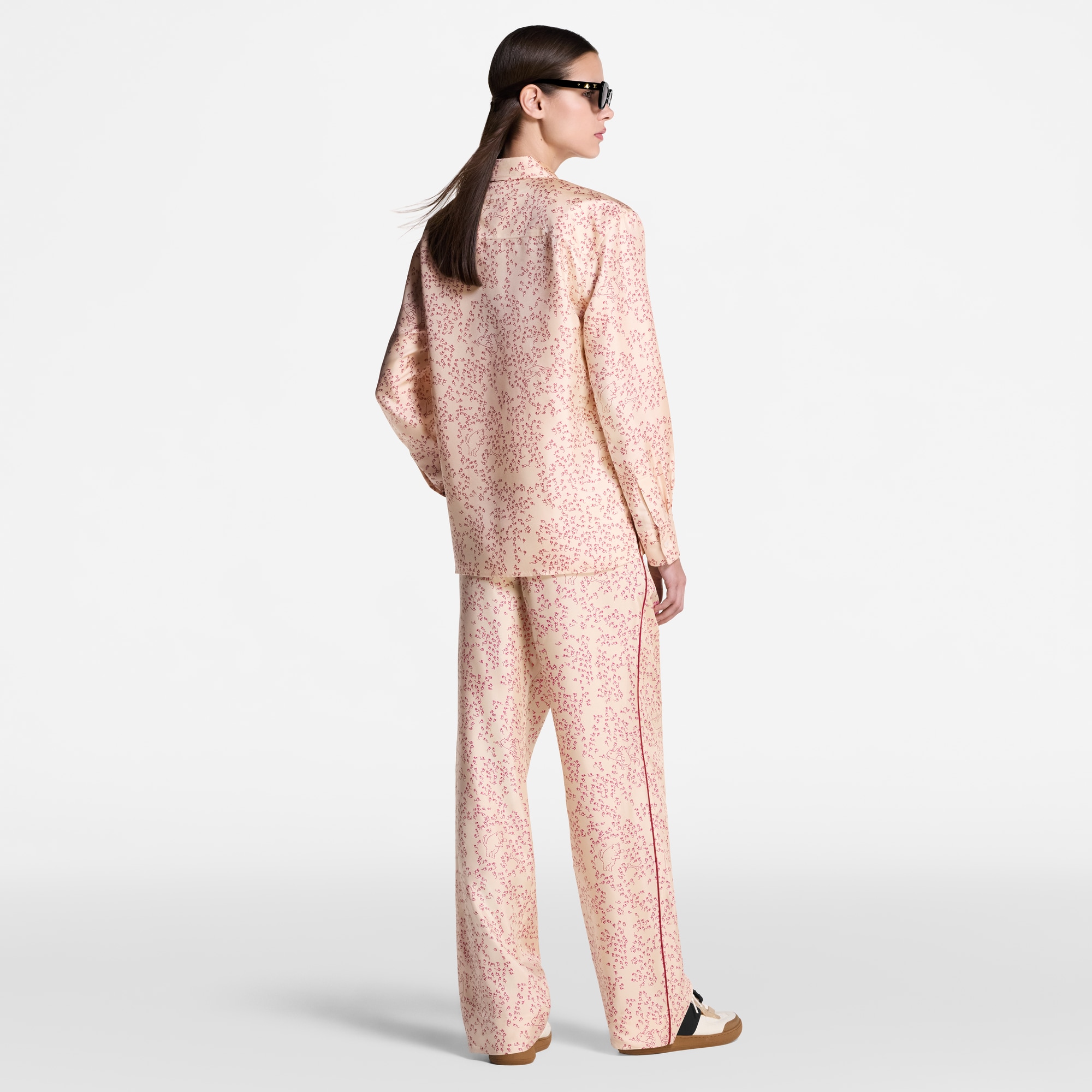 Áo Sơ Mi Lụa  in Đồ Nữ