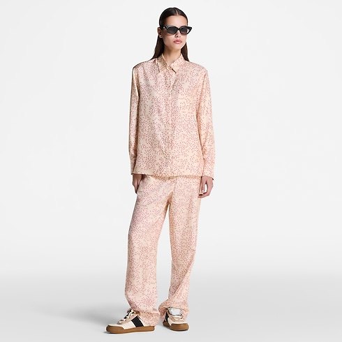 Áo Sơ Mi Lụa in Đồ Nữ's Trang phục Áo collections by Louis Vuitton (Thu phóng sản phẩm)