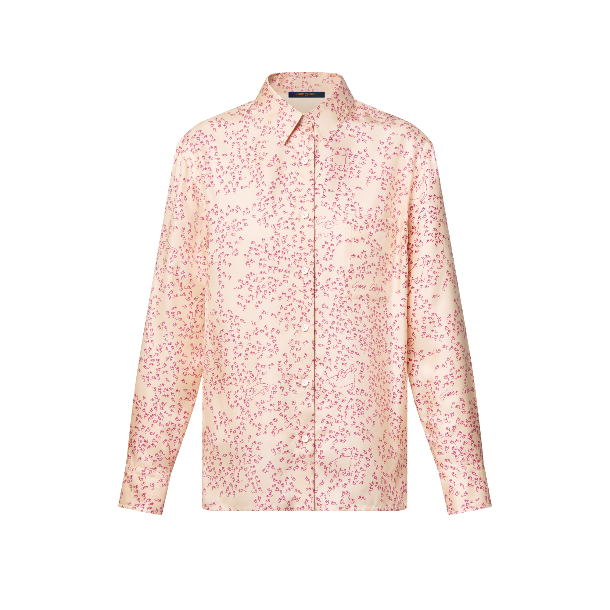 Áo Sơ Mi Lụa  in Đồ Nữ