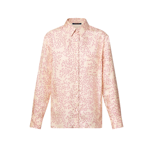Áo Sơ Mi Lụa in Đồ Nữ's Trang phục Áo collections by Louis Vuitton (Thu phóng sản phẩm)