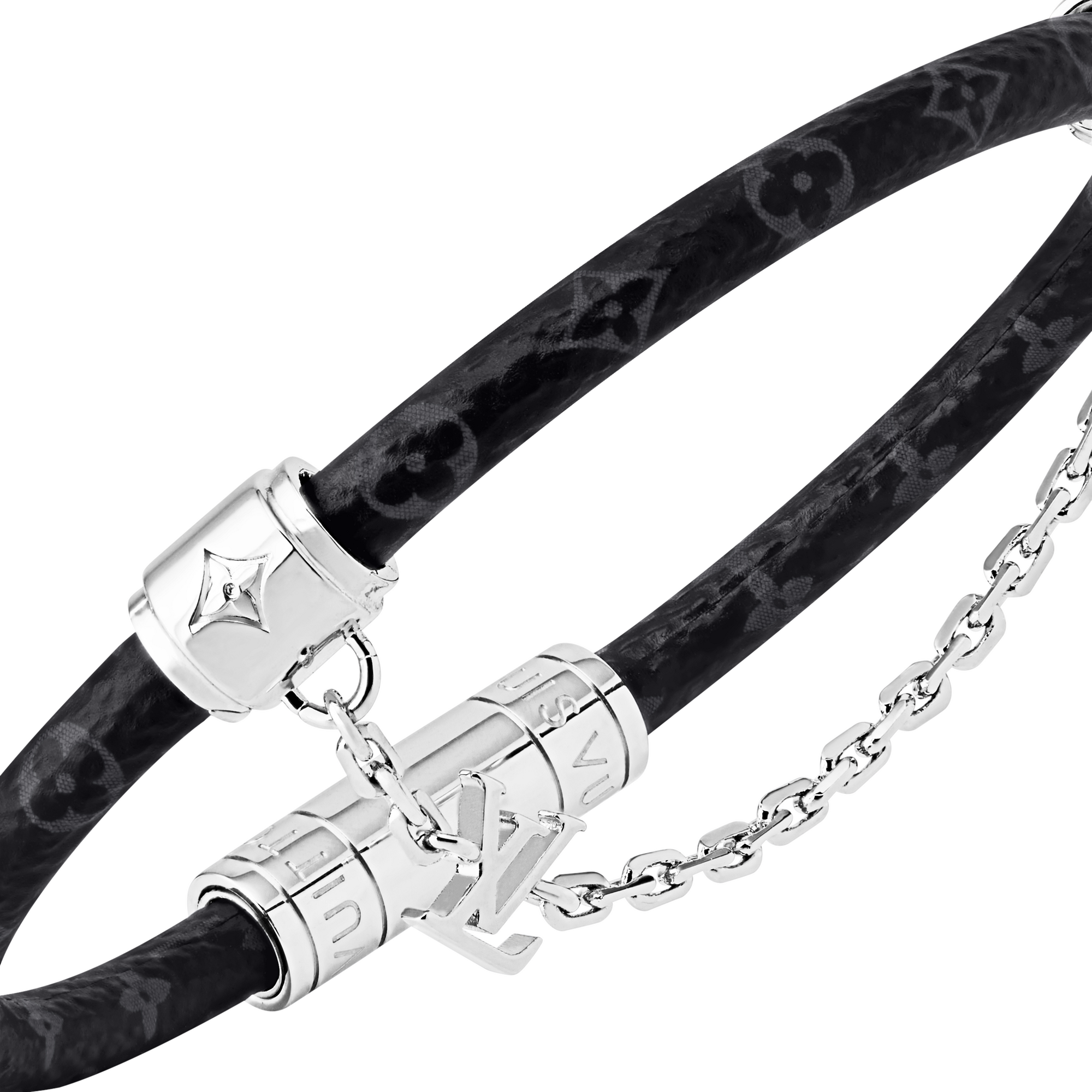 Vòng Tay Chain It Monogram Eclipse in Đồ Nam