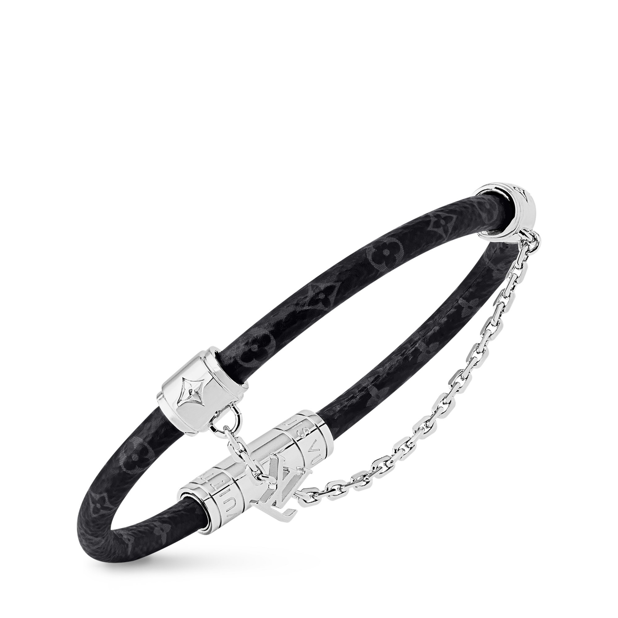 Vòng Tay Chain It Monogram Eclipse in Đồ Nam