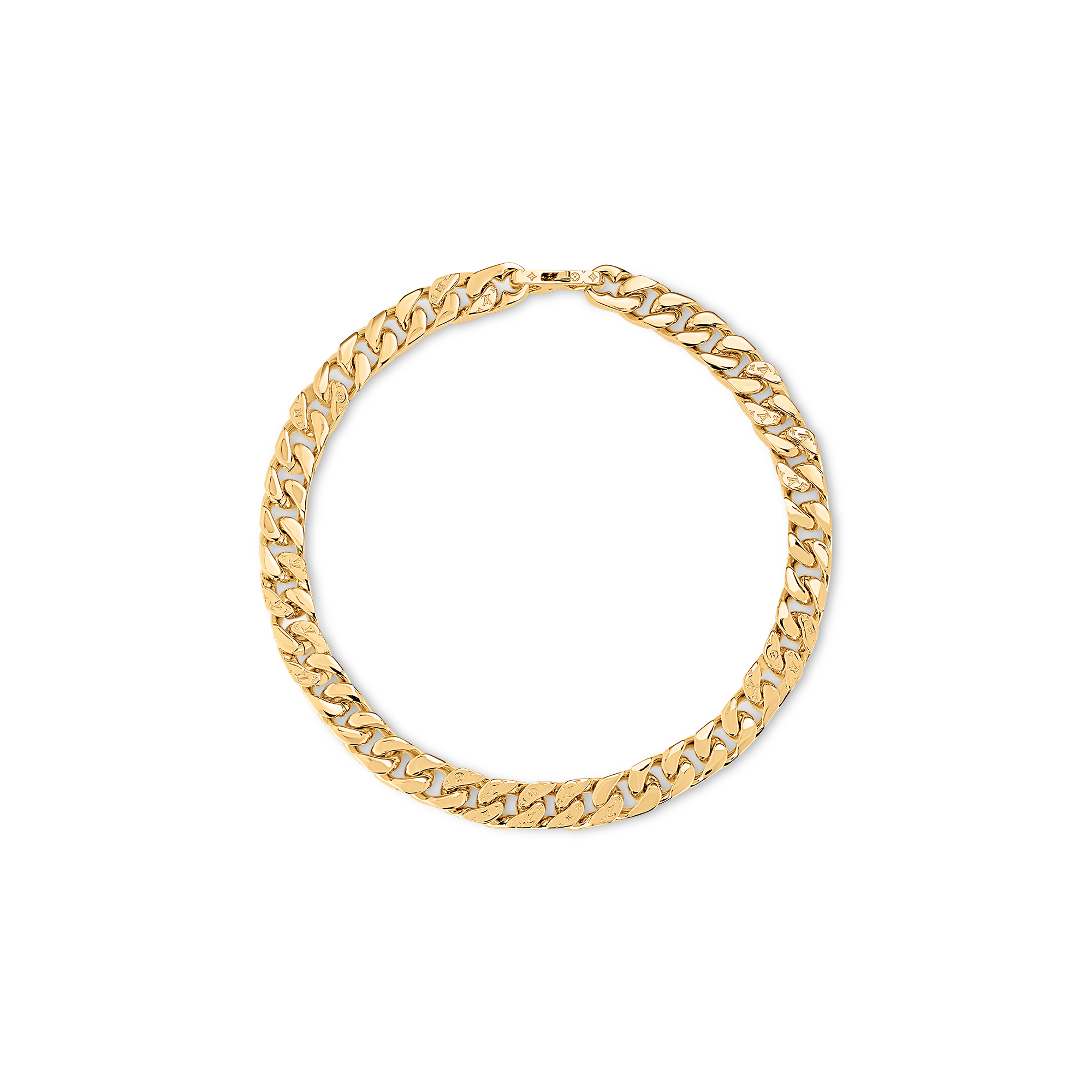 Vòng Cổ Chain Links . in Đồ Nam
