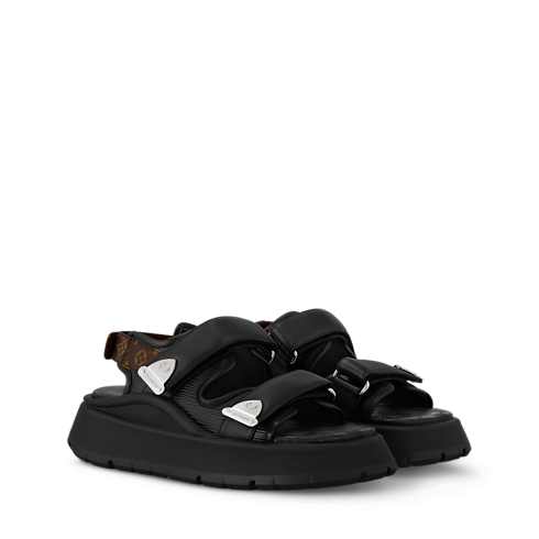 Xăng-đan Chameleon in Đồ Nữ's Giày Xăng-đan và Giày đế cói collections by Louis Vuitton (Thu phóng sản phẩm)