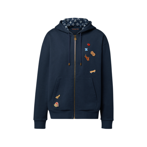 Áo Hoodie in Đồ Nam's Trang phục Áo dệt kim và Áo nỉ collections by Louis Vuitton (Thu phóng sản phẩm)