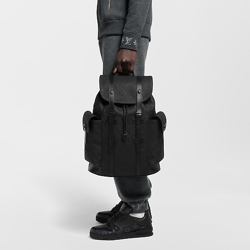 Ba Lô Christopher MM Monogram Taurillon Leather LG - G90 in Đồ Nam's Túi Tất cả Túi collections by Louis Vuitton (Thu phóng sản phẩm)