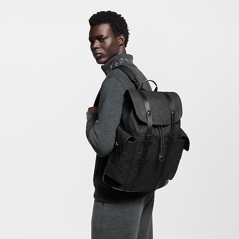 Ba Lô Christopher MM Monogram Taurillon Leather LG - G90 in Đồ Nam's Túi Tất cả Túi collections by Louis Vuitton (Thu phóng sản phẩm)