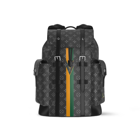 Ba Lô Christopher MM Mon Monogram Monogram Eclipse in Quà tặng và dịch vụ cá nhân hóa's Dịch vụ cá nhân hóa Túi và Phụ kiện bằng da collections by Louis Vuitton (Thu phóng sản phẩm)