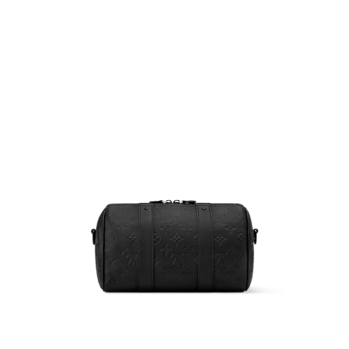 Túi City Keepall Monogram Shadow Leather in Túi và Phụ kiện bằng da's Túi xách nam Túi biểu tượng collections by Louis Vuitton (Thu phóng sản phẩm)