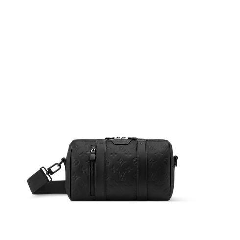 Túi City Keepall Monogram Shadow Leather in Túi và Phụ kiện bằng da's Túi xách nam Túi biểu tượng collections by Louis Vuitton (Thu phóng sản phẩm)