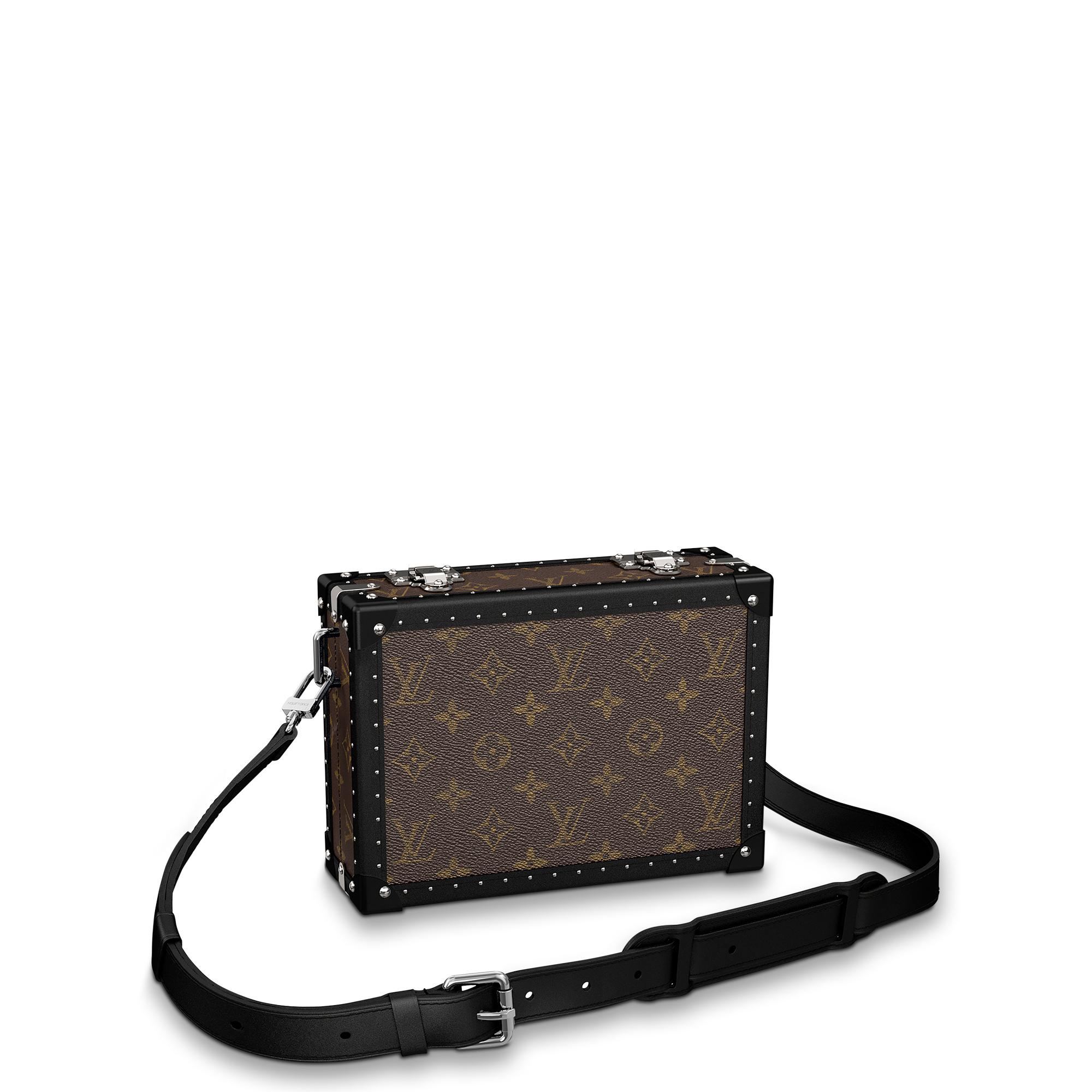 Túi Dạng Hộp Clutch Box Monogram Macassar in Les Extraordinaires
