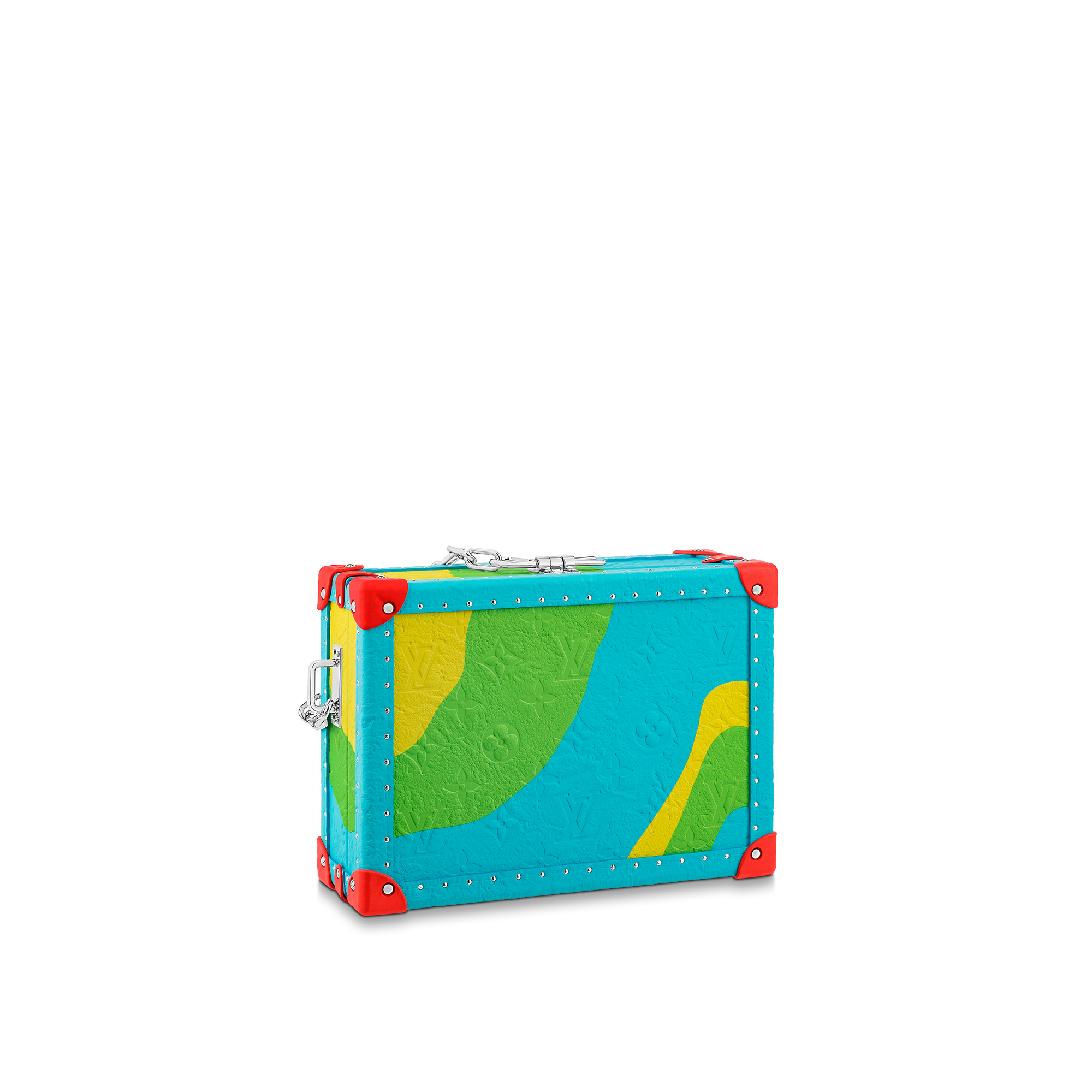 Túi Dạng Hộp Clutch Box Rainbow Playground Monogram Other in Les Extraordinaires