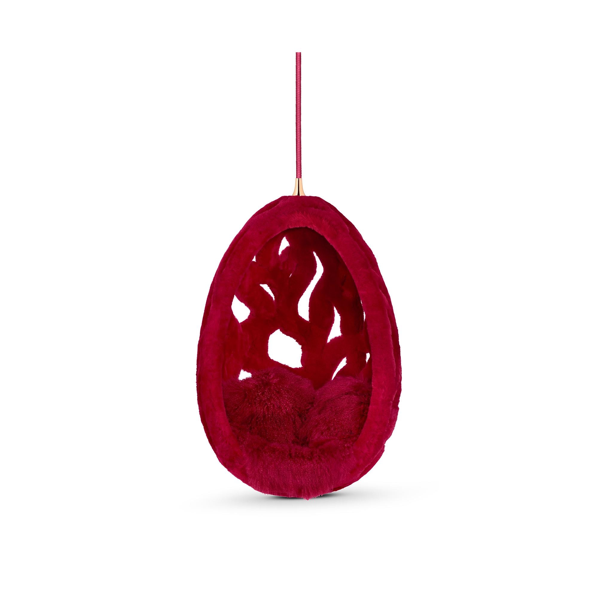 Ghế Cocoon Fur - Fernando & Humberto Campana Fur in Rương, Phụ kiện du lịch và Trang trí nội thất