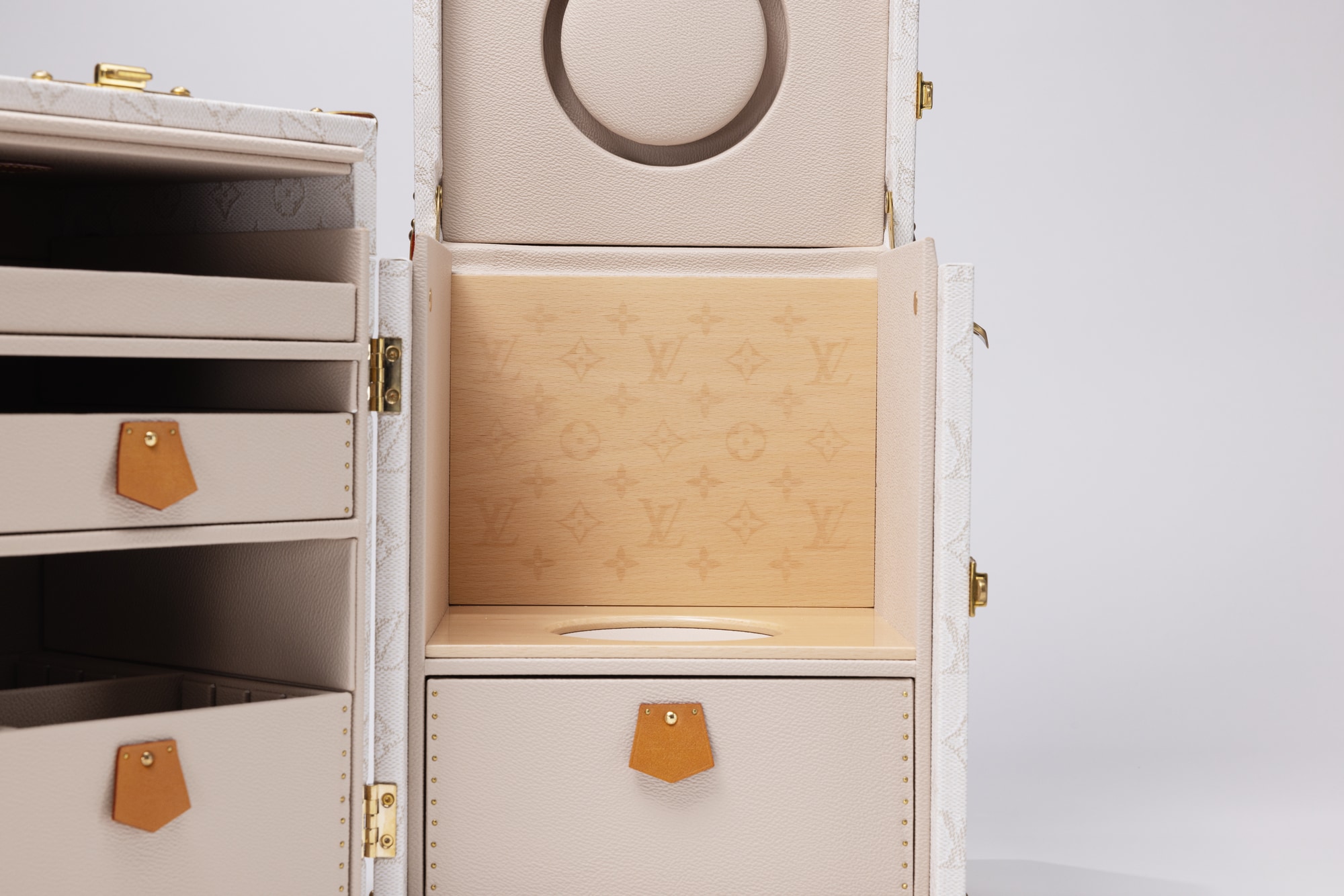 Rương Coffee Trunk Monogram Heritage G71 in Rương, Phụ kiện du lịch và Trang trí nội thất