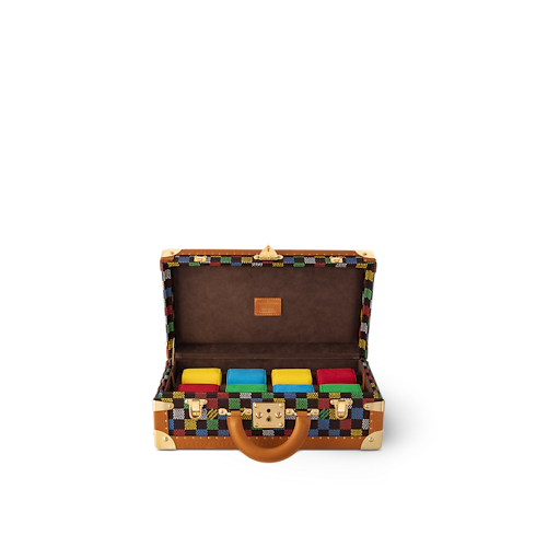 Rương Đựng Đồng Hồ Coffret 8 Montres Damier Other in Rương, Phụ kiện du lịch và Trang trí nội thất's Rương & Hộp đựng Hộp đựng collections by Louis Vuitton (Thu phóng sản phẩm)