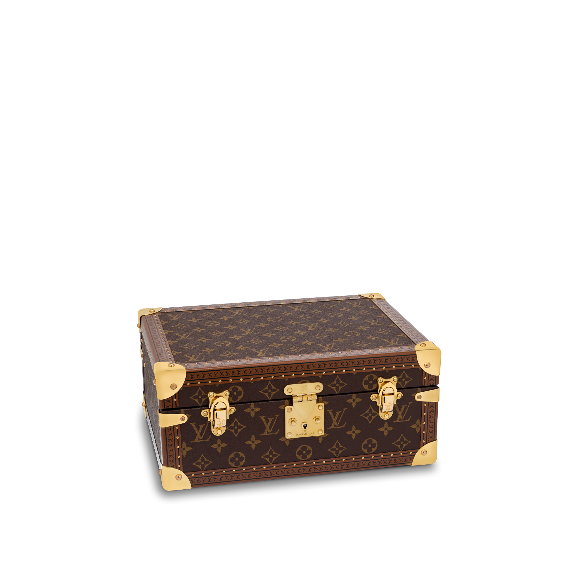Rương Coffret Cigares Monogram in Rương, Phụ kiện du lịch và Trang trí nội thất