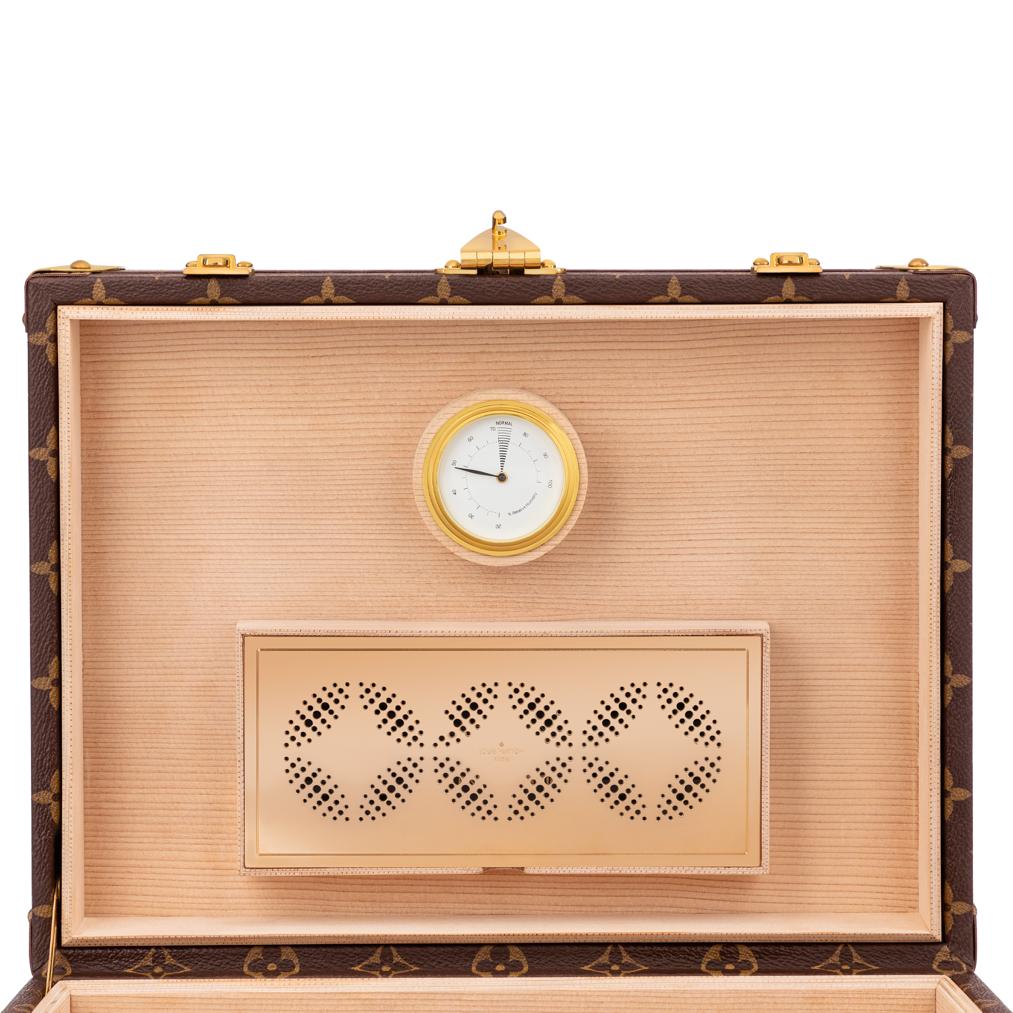 Rương Coffret Cigares Monogram in Rương, Phụ kiện du lịch và Trang trí nội thất