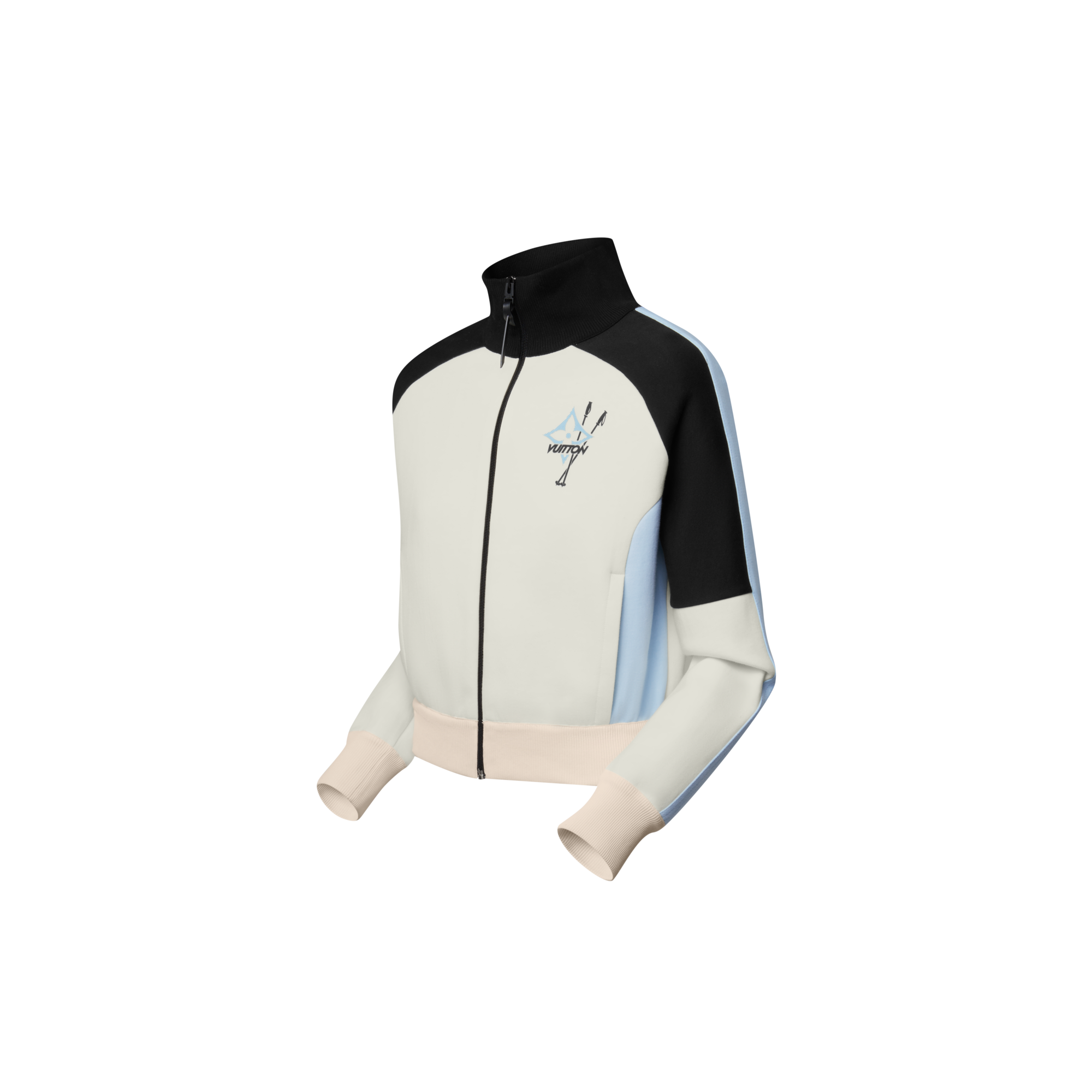 Color-Blocked Mountain Signature Jacket  in Đồ Nữ