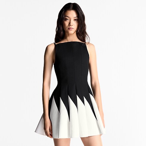 Đầm Xếp Ly in Đồ Nữ's Trang phục Đầm collections by Louis Vuitton (Thu phóng sản phẩm)