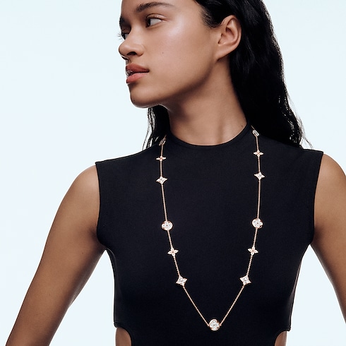 Vòng Cổ Color Blossom Sautoir in Trang sức's Danh mục sản phẩm Vòng cổ và Mặt dây chuyền collections by Louis Vuitton (Thu phóng sản phẩm)