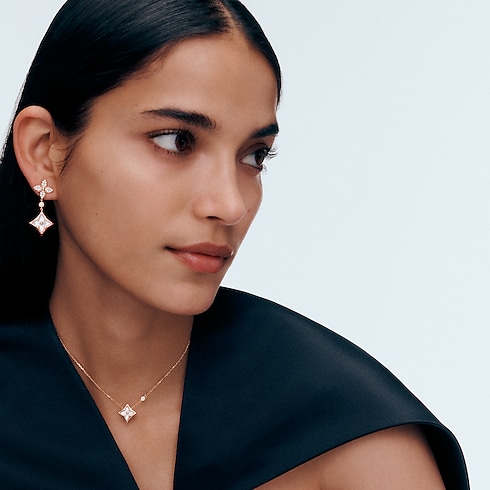 Khuyên Tai Color Blossom Double Star in Trang sức's Danh mục sản phẩm Khuyên tai collections by Louis Vuitton (Thu phóng sản phẩm)