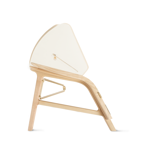 Ghế Concertina Chair - Raw Edges in Rương, Phụ kiện du lịch và Trang trí nội thất's Trang trí nội thất và Nghệ thuật không gian phòng ăn Nội thất collections by Louis Vuitton (Thu phóng sản phẩm)