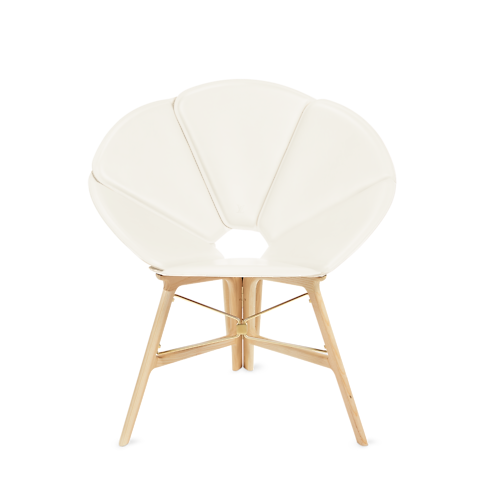 Ghế Concertina Chair - Raw Edges in Rương, Phụ kiện du lịch và Trang trí nội thất's Trang trí nội thất và Nghệ thuật không gian phòng ăn Nội thất collections by Louis Vuitton (Thu phóng sản phẩm)