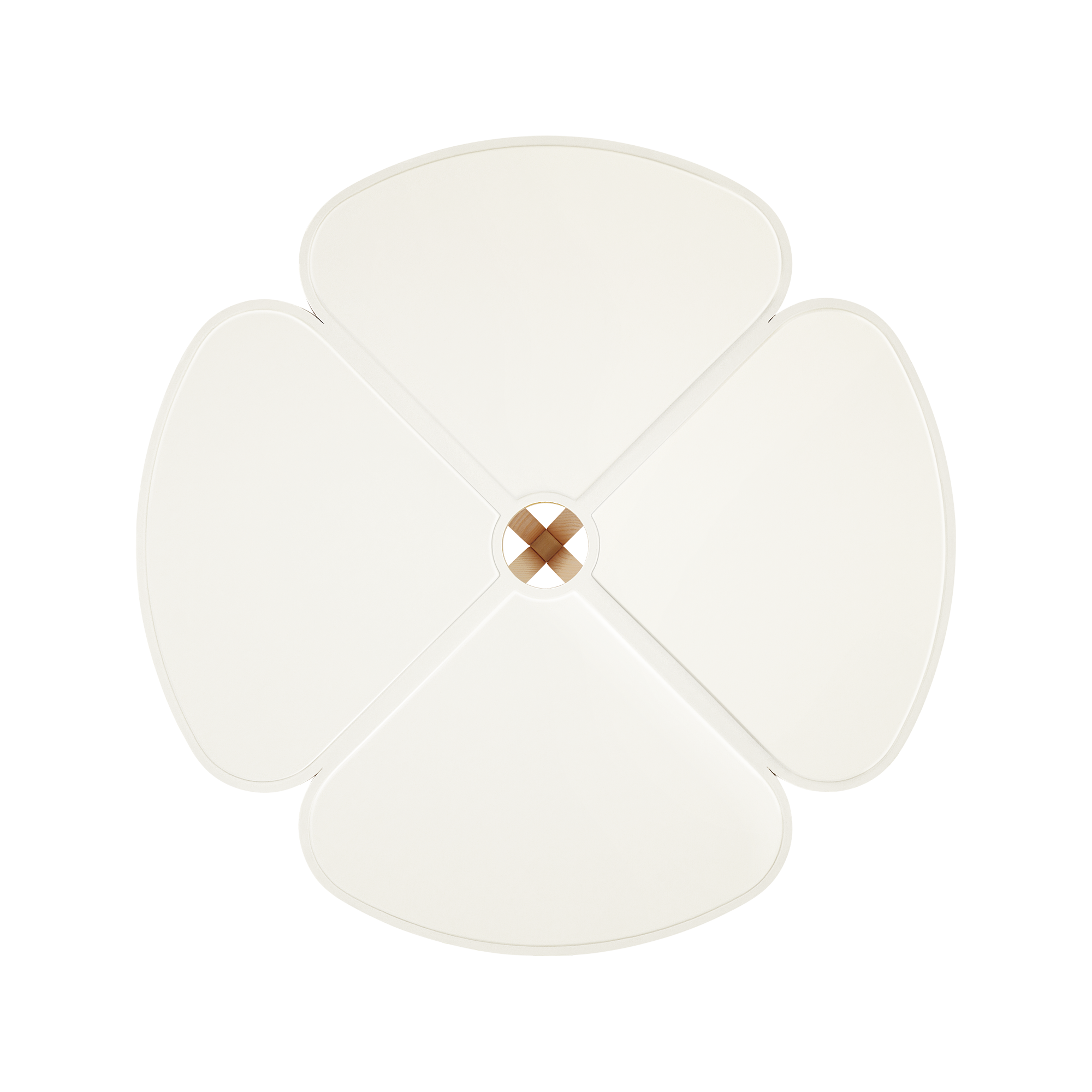 Bàn Concertina Table - Raw Edges  in Rương, Phụ kiện du lịch và Trang trí nội thất