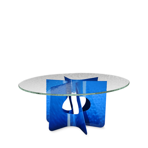 Bàn Cosmic Table GM Textured - Raw Edges in Rương, Phụ kiện du lịch và Trang trí nội thất's Trang trí nội thất và Nghệ thuật không gian phòng ăn Nội thất collections by Louis Vuitton (Thu phóng sản phẩm)