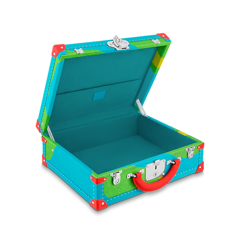 Rương Cotteville 40 Rainbow Playground Monogram Other in Les Extraordinaires's Rương Thiết kế theo mùa collections by Louis Vuitton (Thu phóng sản phẩm)