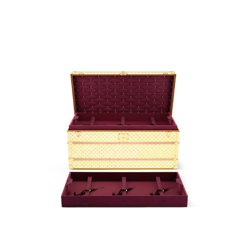 Rương Courrier Lozine 110 LV Brass Túi da chất lượng cao in Rương, Phụ kiện du lịch và Trang trí nội thất's Rương & Hộp đựng Rương collections by Louis Vuitton (Thu phóng sản phẩm)