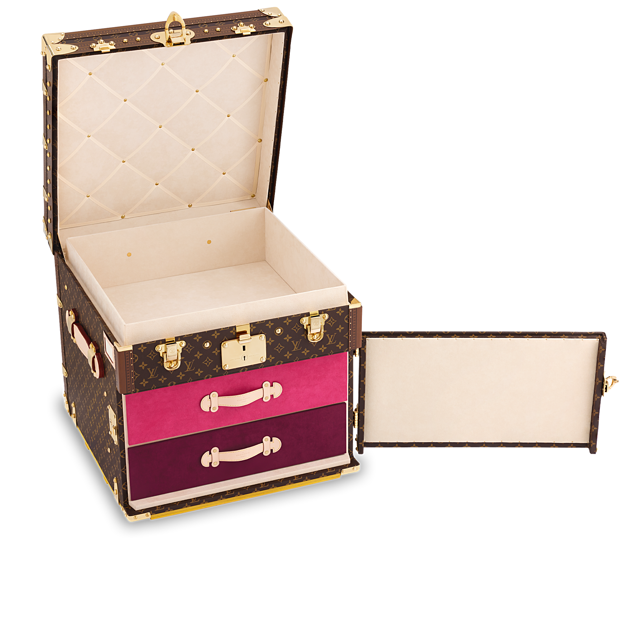 Rương Courrier Lozine Carré Monogram in Rương, Phụ kiện du lịch và Trang trí nội thất