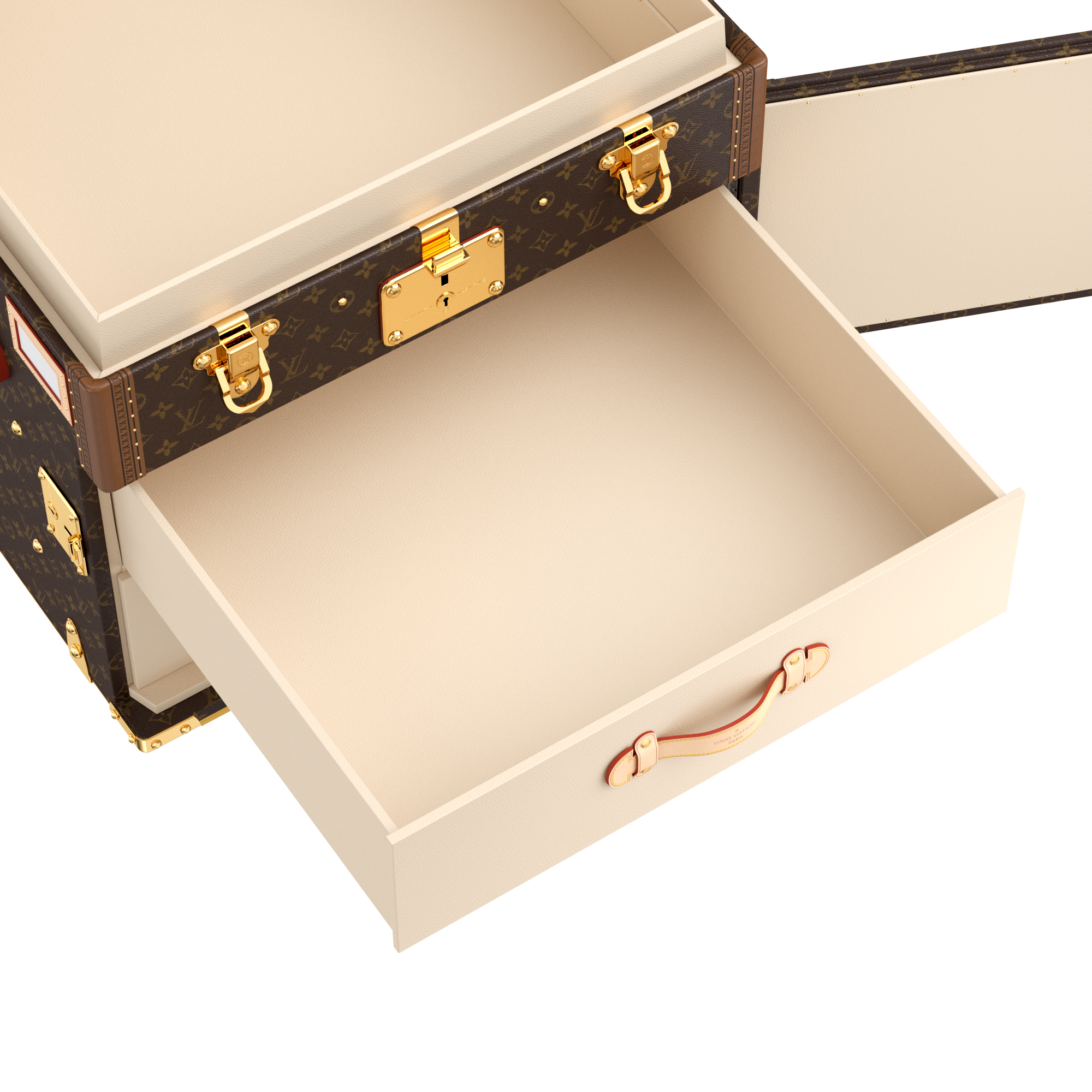 Rương Lozine Carre Droite Monogram in Rương, Phụ kiện du lịch và Trang trí nội thất
