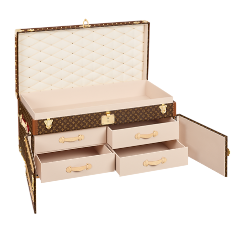 Rương Courrier Lozine Drawers Monogram in Đồ Nam's Du lịch Hardsided Luggage collections by Louis Vuitton (Thu phóng sản phẩm)