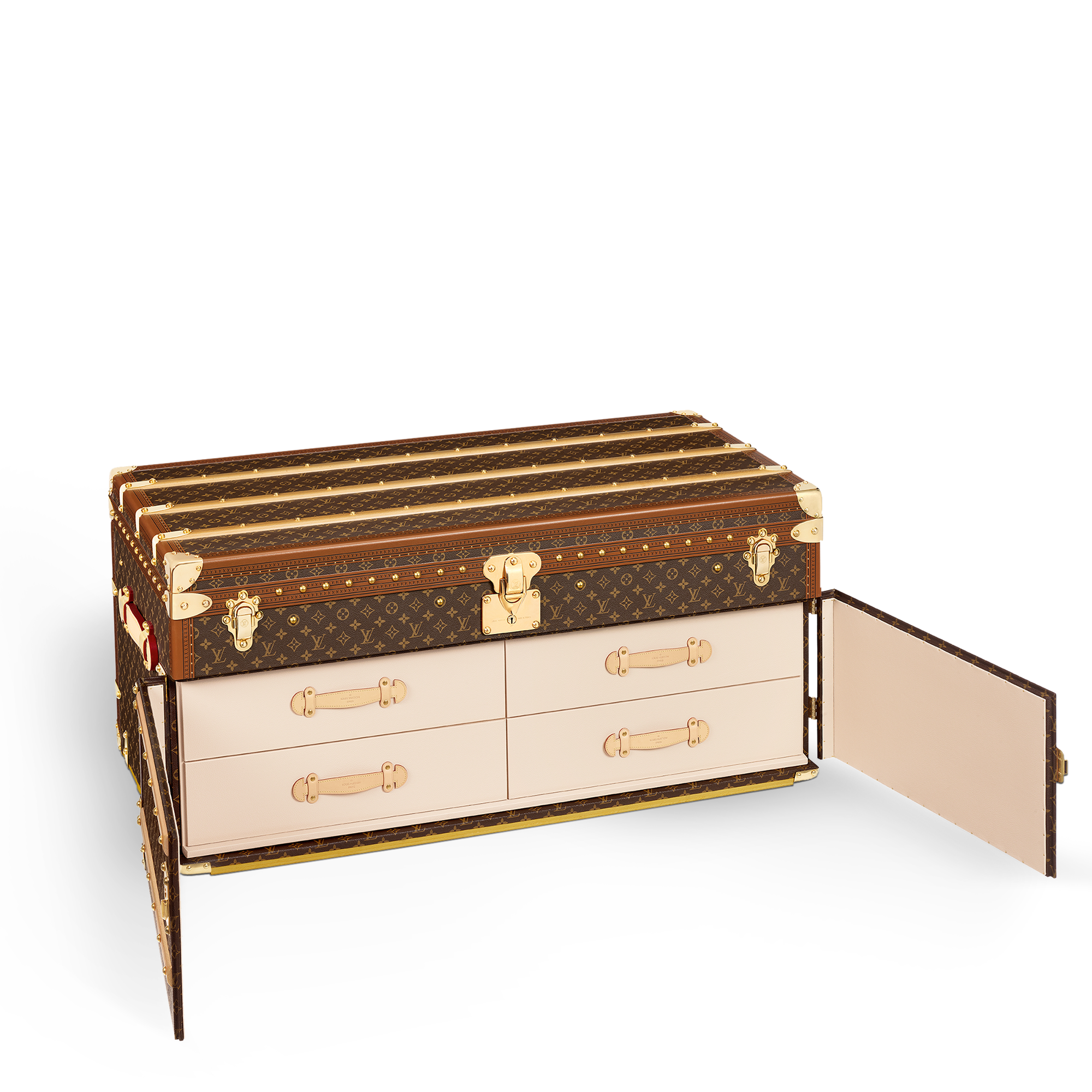 Rương Courrier Lozine Drawers Monogram in Đồ Nam