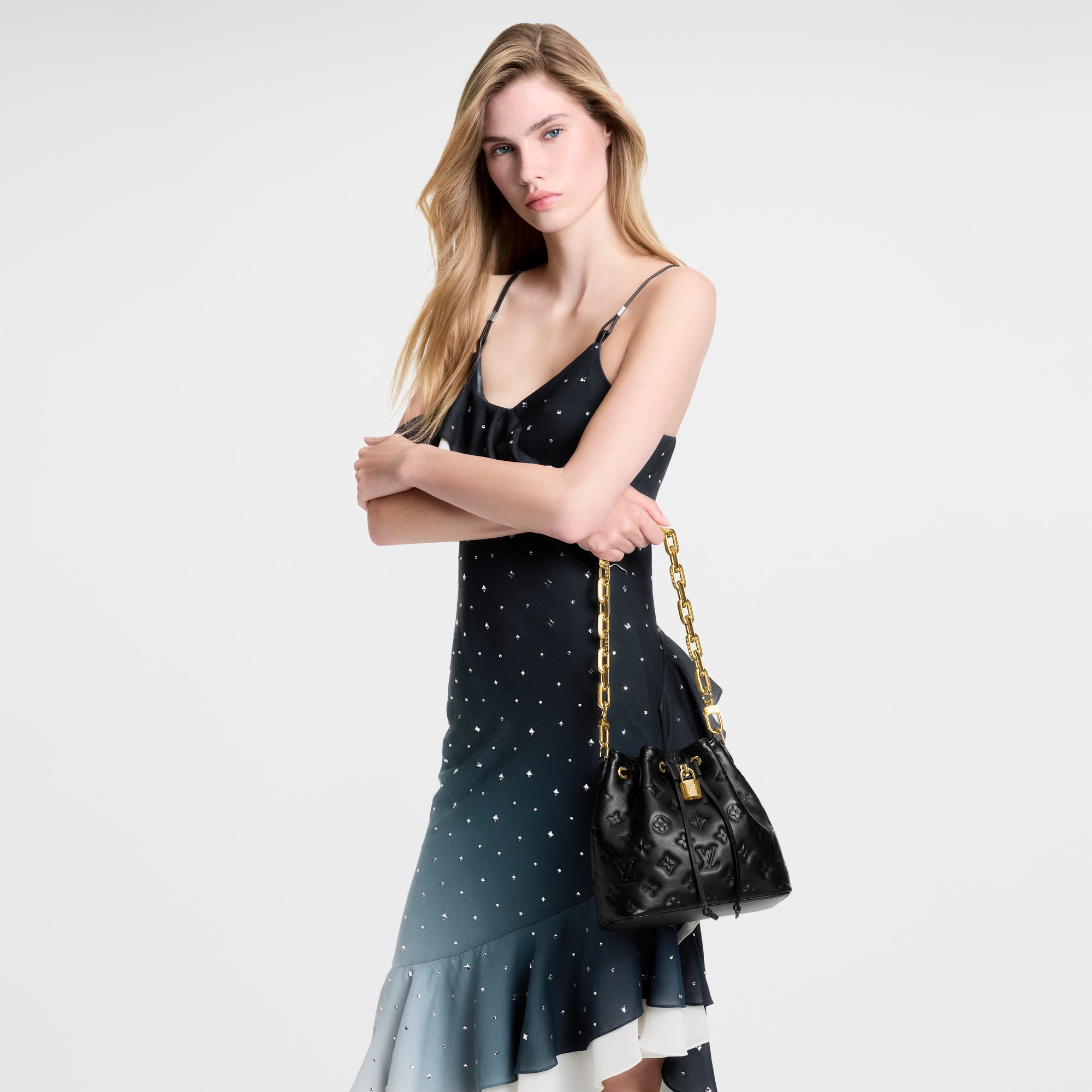 Túi Coussin Bucket Coussin in Túi và Phụ kiện bằng da