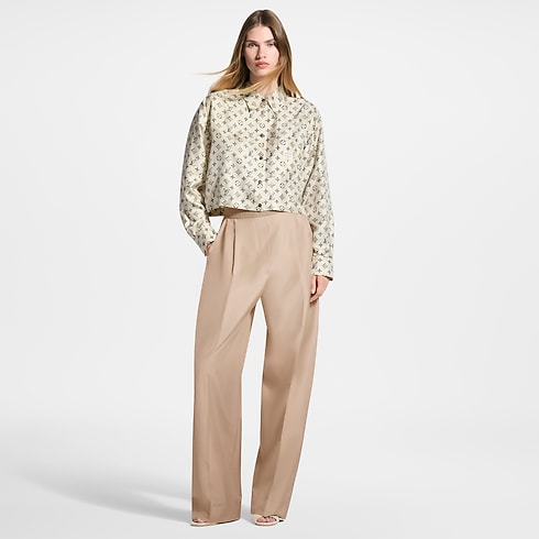 Áo Sơ Mi in Đồ Nữ's Trang phục Áo collections by Louis Vuitton (Thu phóng sản phẩm)