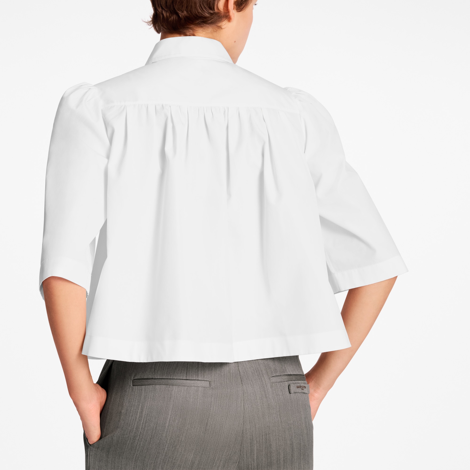 Cropped Flap Pocket Shirt  in Đồ Nữ
