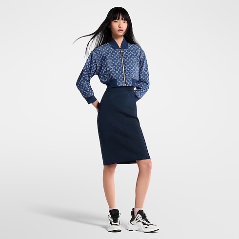 Áo Khoác Bomber in Đồ Nữ's Trang phục Áo khoác ngoài collections by Louis Vuitton (Thu phóng sản phẩm)