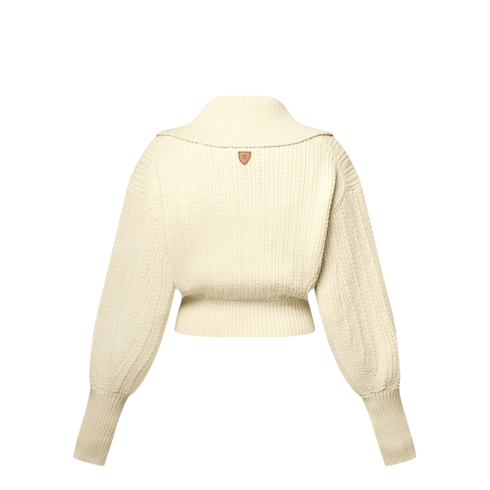 Áo Khoác Dệt Kim in Đồ Nữ's Trang phục Áo khoác ngoài collections by Louis Vuitton (Thu phóng sản phẩm)