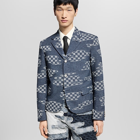 Áo Khoác in Đồ Nam's Trang phục Áo khoác Blazer và Áo Jacket collections by Louis Vuitton (Thu phóng sản phẩm)