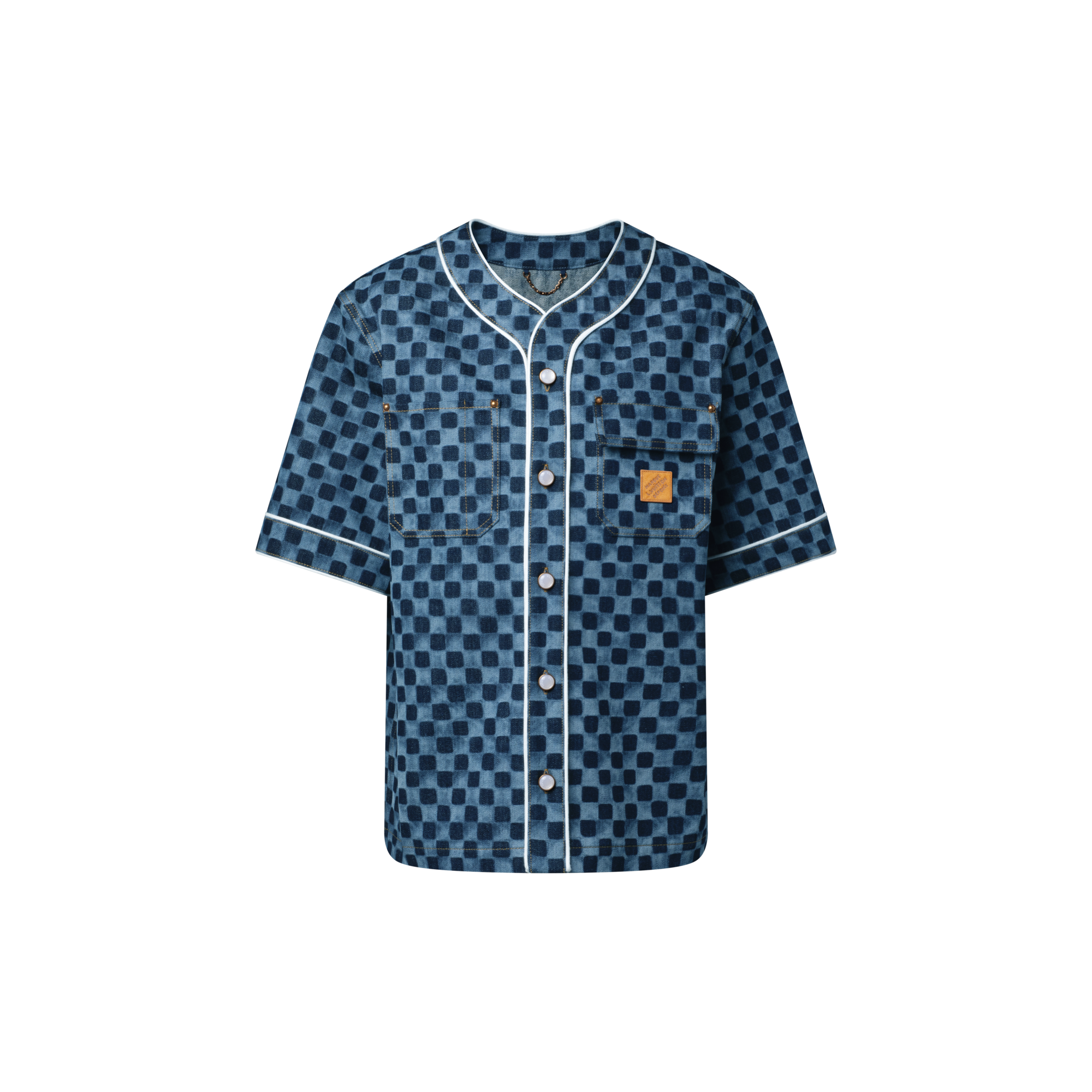 Áo Sơ Mi Họa Tiết Damier  in Đồ Nam