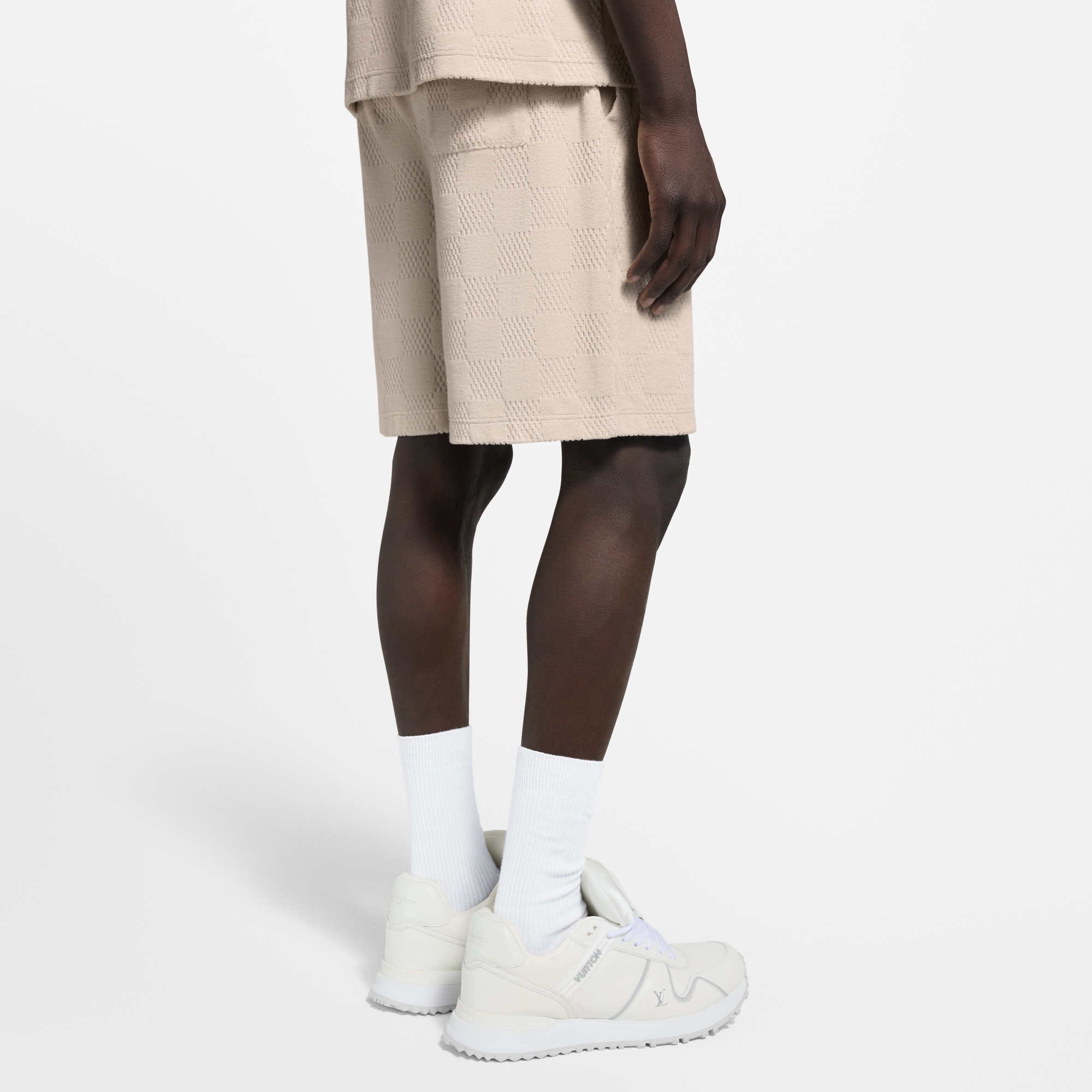 Quần Ngắn Họa Tiết Damier  in Đồ Nam