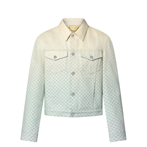 Áo Khoác Denim in Đồ Nam's Trang phục Áo khoác ngoài collections by Louis Vuitton (Thu phóng sản phẩm)