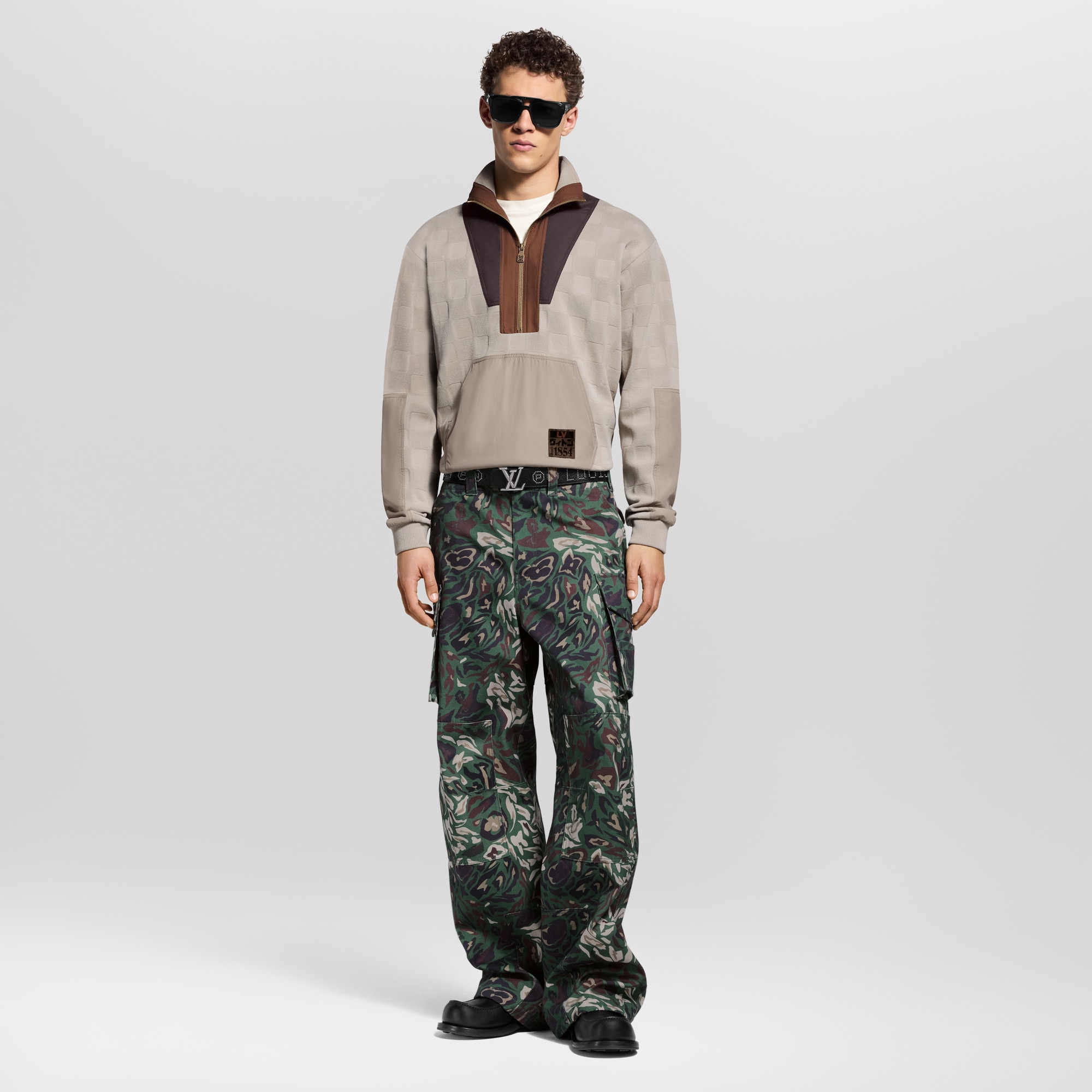 Áo Dệt Kim Họa Tiết Damier  in Đồ Nam